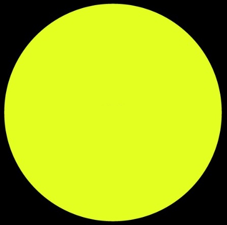 yellow circle